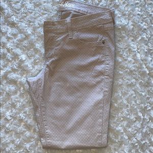 Polka dot ‘Rock Star’ jeans